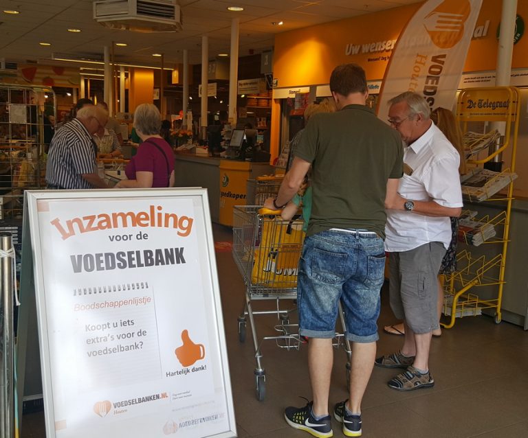 Mooie Opbrengst Inzameling Jumbo Spoorhaag Voedselbank Houten