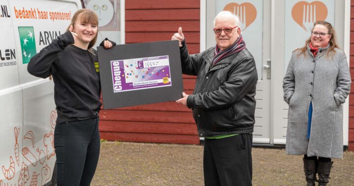 Studenten SVO vakopleiding food steunen voedselbank Voedselbank Houten